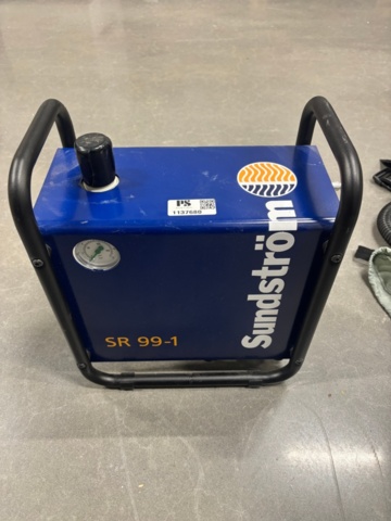 1137680-10 2 st Sundström friskluftsmasker och tryckluftsfilter SR580 / SR99-1