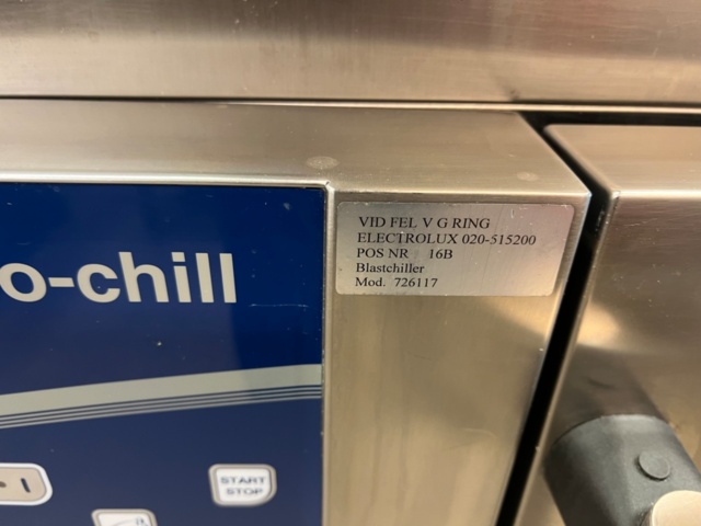 485563-7 BlastChiller cooling - Electrolux Air o chill