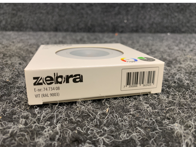 1307463-6 13 Downlight Zebra tilt furniture DC 2700K