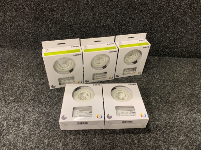 1307352-6 5 pcs Downlight Zebra Izo 2.0 5.5W LED