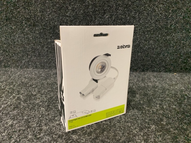 1307356-3 5 pcs Downlight Zebra Izo 2.0 5.5W LED