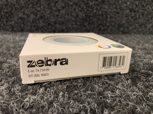 1307480-6 10 pcs Downlight Zebra tilt furniture DC 3.5W 3000K