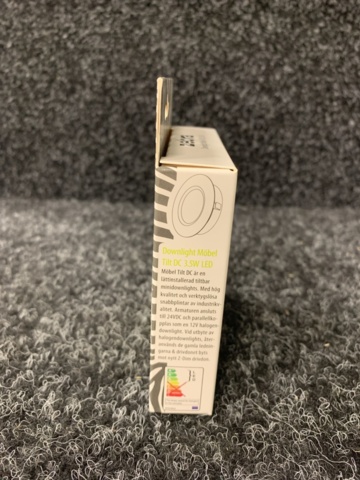 1307482-3 10 pcs Downlight Zebra tilt furniture DC 3.5W 3000K