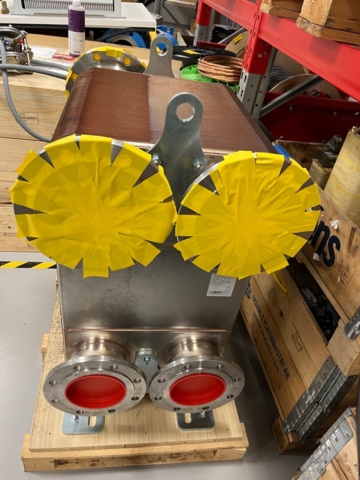 1290801-4 Ny lödd plattvärmeväxlare vänster - Alfa Laval CB410-230H-F