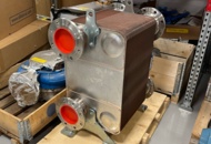 1290802 Ny lödd plattvärmeväxlare höger - Alfa Laval CB410-230H-F