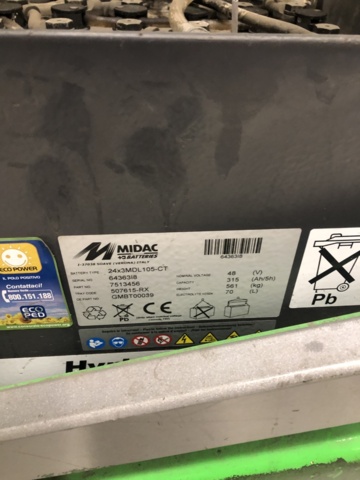 1137682-12 Electric truck Cesab Blitz 315 AC 2006