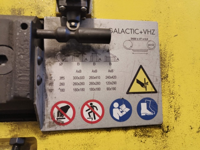 1288660-14 Bandsåg FMB Galactic -2017 Ink. rullbana