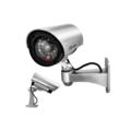 1307995-1 4 st Övervakningskameror / Dummy CCTV-kamera
