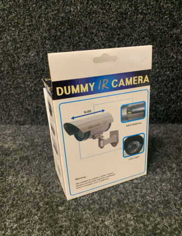 1307995-5 4 st Övervakningskameror / Dummy CCTV-kamera