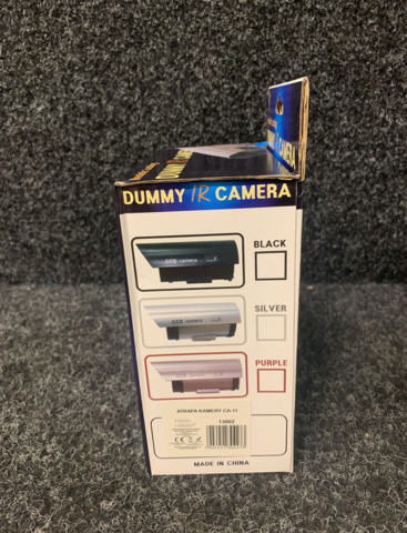 1307995-6 4 st Övervakningskameror / Dummy CCTV-kamera