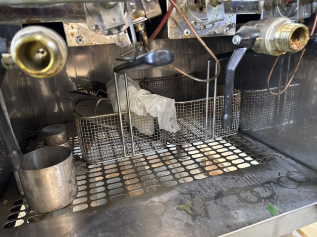 1240523-8 Mareno double fryer, gas powered, 60 cm -2013