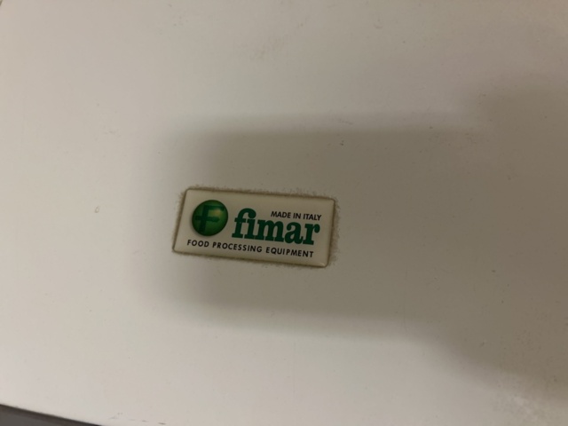 1267964-3 Komplett degrivare för pizzadeg Fimar PO3PF