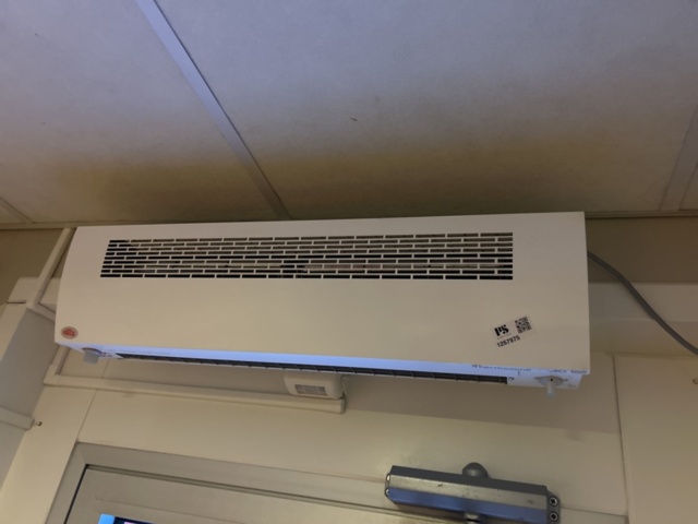 1267975-1 Air curtain 2 pcs - Frico Thermozone AD 100