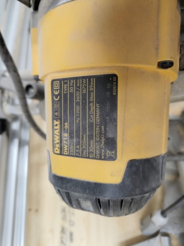 1288698-11 Miter saw DeWalt DW718-QS