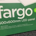 1309691-4 2 LED panels Fargo 600x600mm