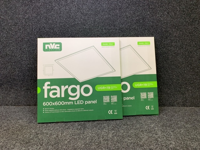 1309694-3 2 LED panels Fargo 600x600mm