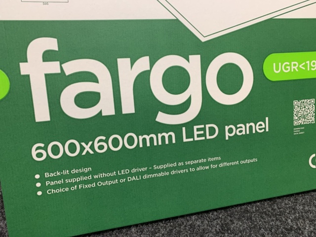 1309694-4 2 LED panels Fargo 600x600mm