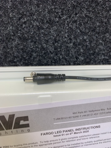 1309694-9 2 LED panels Fargo 600x600mm