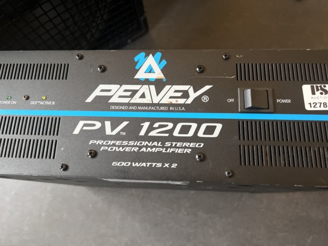 1278382-2 Power amplifier Peavey PV 1200 600Wx2