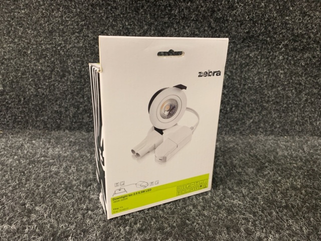 1309625-6 5 pcs Downlight Zebra Izo 2.0 6.5W LED