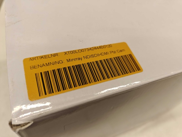 1130528-6 Video conference camera - Minrray UV510E2-NDI (20X)