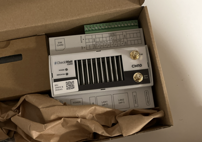 1303409-5 Solar power meters (new) approx. 18 pcs - CheckWatt CM10