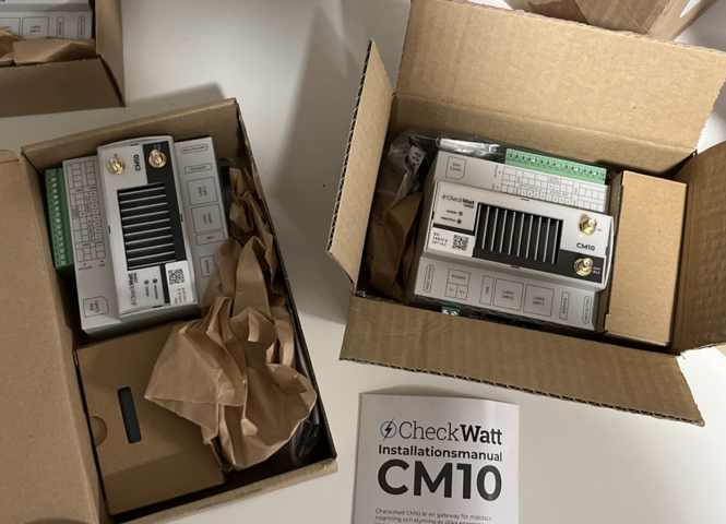 1303409-3 Solar power meters (new) approx. 18 pcs - CheckWatt CM10