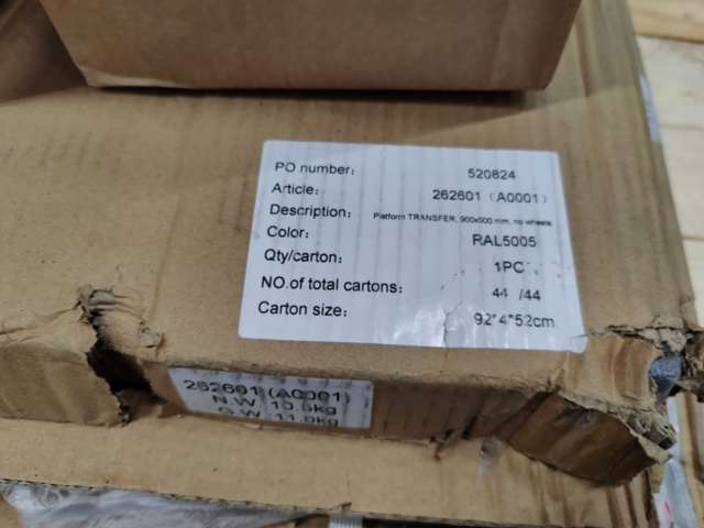 1310900-4 Hyllvagn Transfer