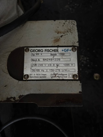 1137690-7 Pipe cutter Georg Fischer with stand