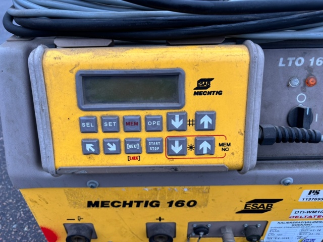 1137693-2 Orbital welder ESAB Mechtig 160