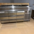 1199134-1 Refrigerated counter with cooling trough