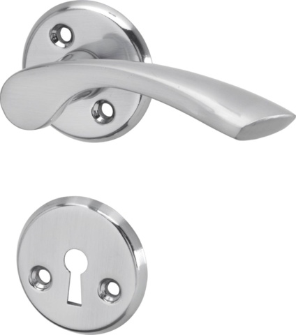 1313749-1 Interior door handle, 10 pcs, Hvid Interior Haldis