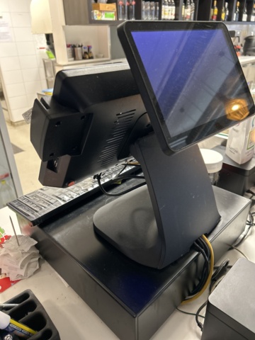 1286423-5 Sharp cash register system with equipment