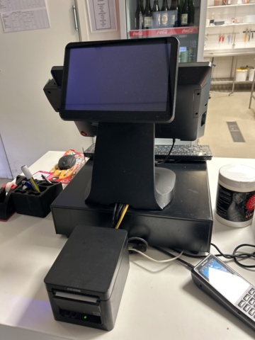 1286423-6 Sharp cash register system with equipment