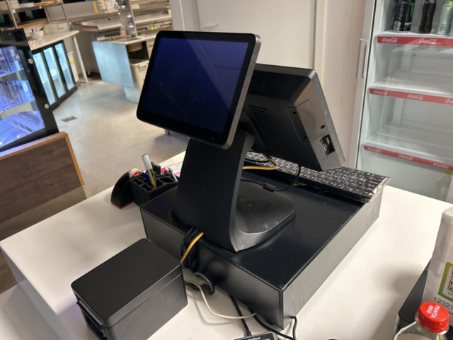 1286423-7 Sharp cash register system with equipment