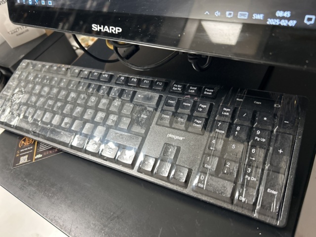 1286423-11 Sharp cash register system with equipment