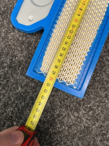 1309824-4 13 st Luftfilter 21x16 cm