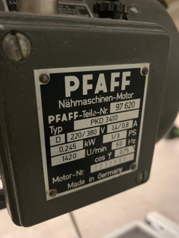 1261925-20 Sewing machine PFAFF 142-85 C