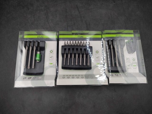 1314991-1 3 pcs Luna Go bits kits - MB2, SB2, MB11C - Shipping included