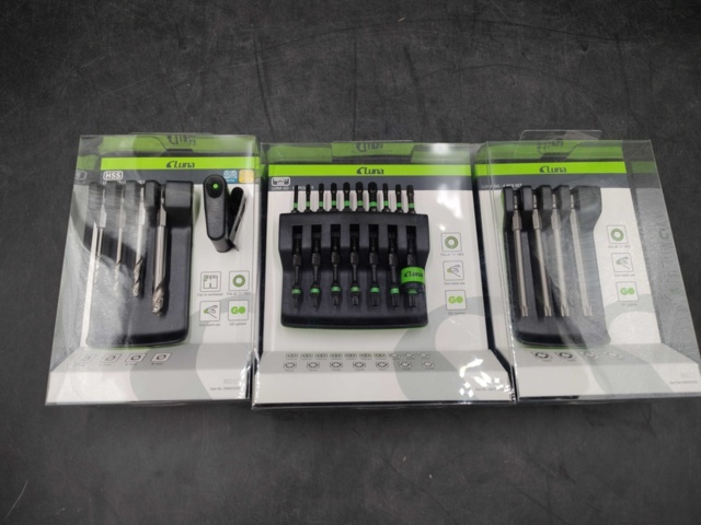 1315012-1 3 pcs Luna Go bits kits - MD1C, MB11, SB3 - Shipping included