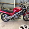 1286463-2 Motorcycle Honda NTV 650 REVERE -1990 (Repair object)