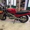 1286463-6 Motorcycle Honda NTV 650 REVERE -1990 (Repair object)
