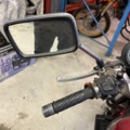1286463-10 Motorcycle Honda NTV 650 REVERE -1990 (Repair object)
