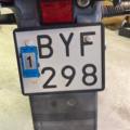1286463-12 Motorcycle Honda NTV 650 REVERE -1990 (Repair object)
