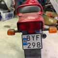 1286463-13 Motorcycle Honda NTV 650 REVERE -1990 (Repair object)