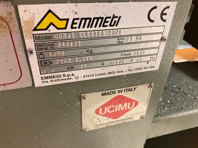 1195760-12 Dubbel Geringssåg  Emmegi  Combi  Electra  TU/5 -1998