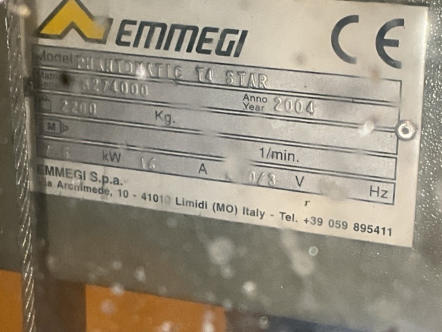 1195759-12 Profilbearbetningsmaskin  Emmegi Phantomatic T4 Star -2004