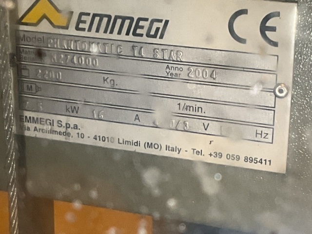 1195759-13 Profilbearbetningsmaskin  Emmegi Phantomatic T4 Star -2004