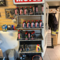 1286460-1 Display stand with oils and maintenance products - Motul