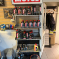 1286460-4 Display stand with oils and maintenance products - Motul
